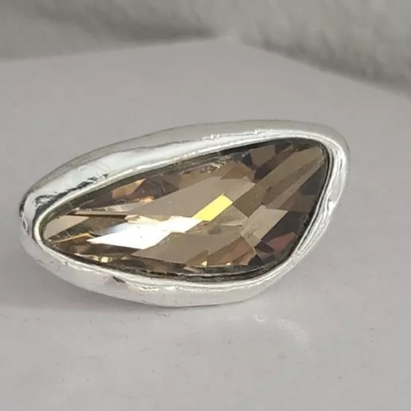 Contemporary Ring - Eclipse - Silver Plated - Picture 7 of 15
